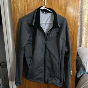 Grey North Face jacket